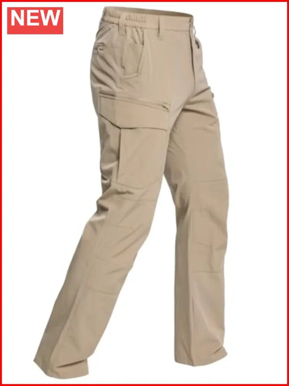 Men's Quick Dry Tactical Hiking Pants Water Resistant Lightweight Cargo Work
